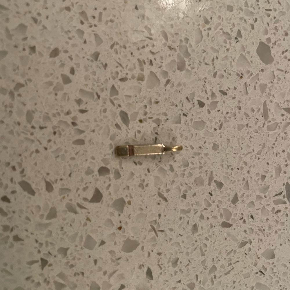 2 cm 18 c gold vermicil pendant